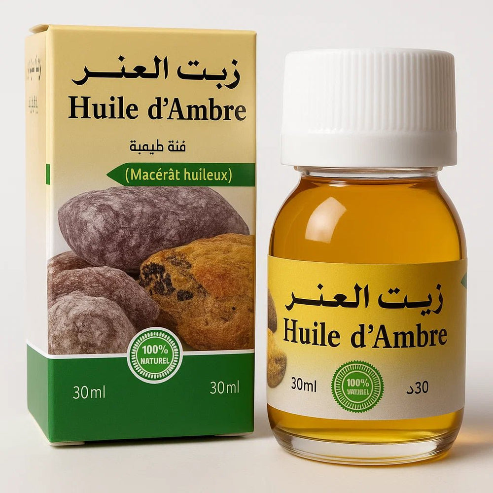 Huile d'Ambre 30ml - nilabeautys.com