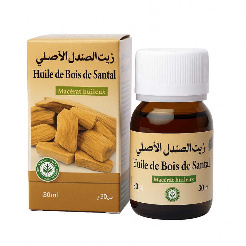 Huile de Bois de Santal 30ml - nilabeautys.com