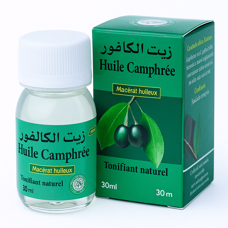 Huile de Camphre 30 ml - nilabeautys.com