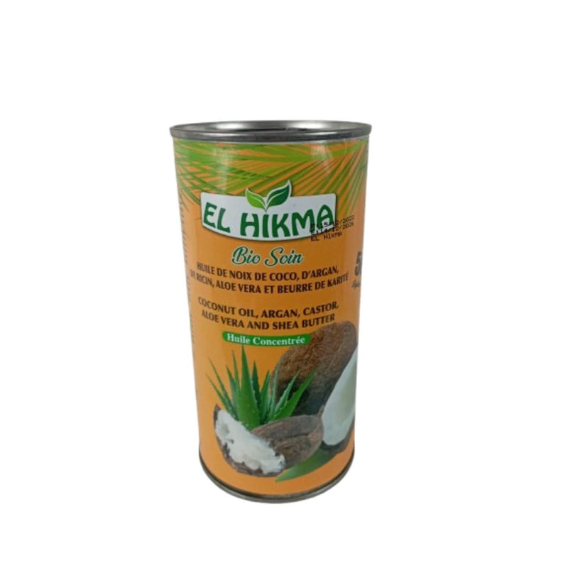 Huile de Coco, Argan, Ricin, Aloe Vera et Beurre de Karité – Hydratation et Soin Naturels - nilabeautys.com