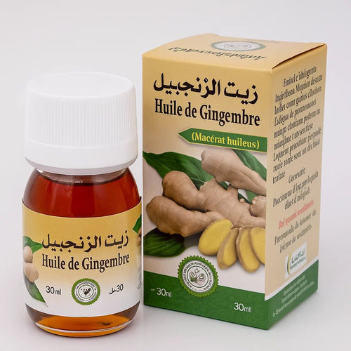 Huile de Gingembre 30ml – Fortifiante, Réparatrice & Régénérante