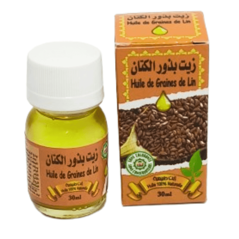 Huile de Graines de Lin 30ml – Hydratation & Soin Capillaire - nilabeautys.com