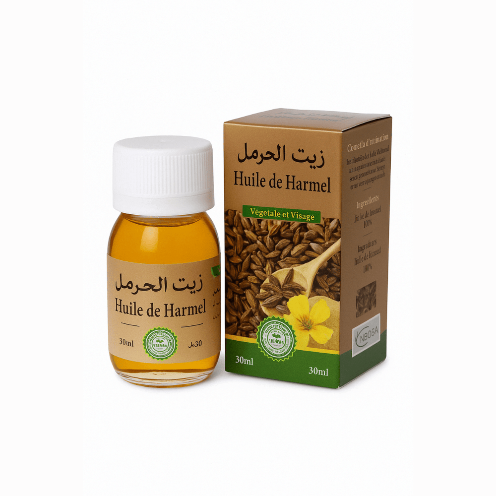 Huile de Harmel 30ml – Soin Peau, Cheveux & Massage