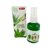 Huile de Massage d'Aloe Vera 60ml - nilabeautys.com