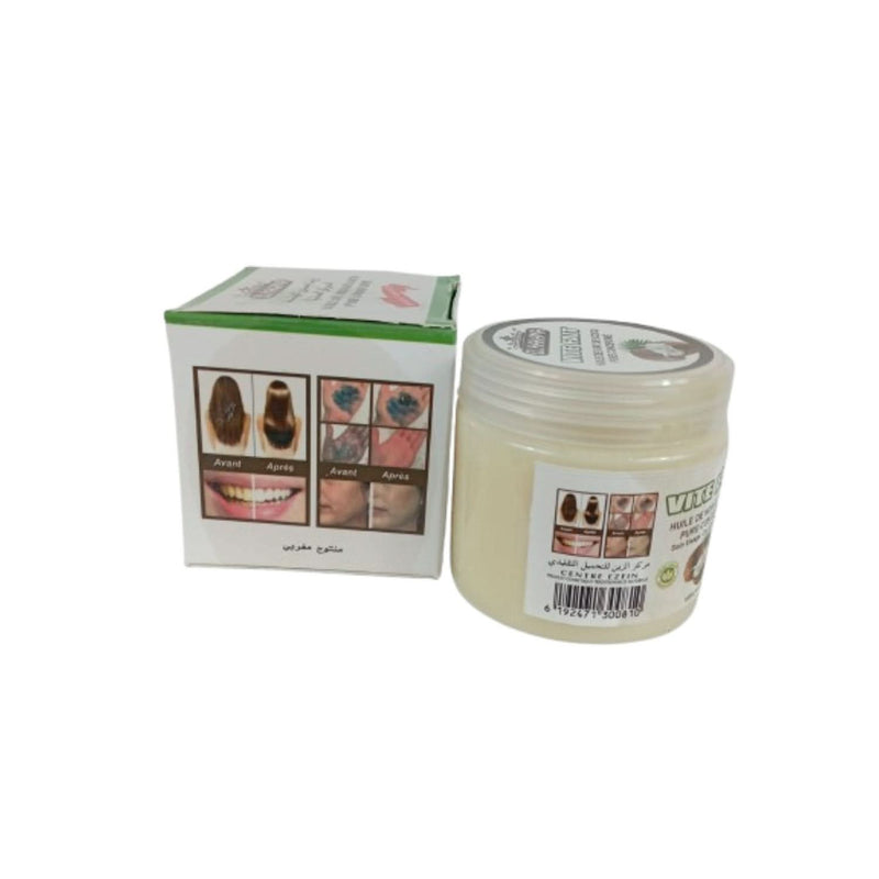 Huile de Noix de Coco Pure Concentrée 150g – Soin Visage, Corps et Cheveux - nilabeautys.com