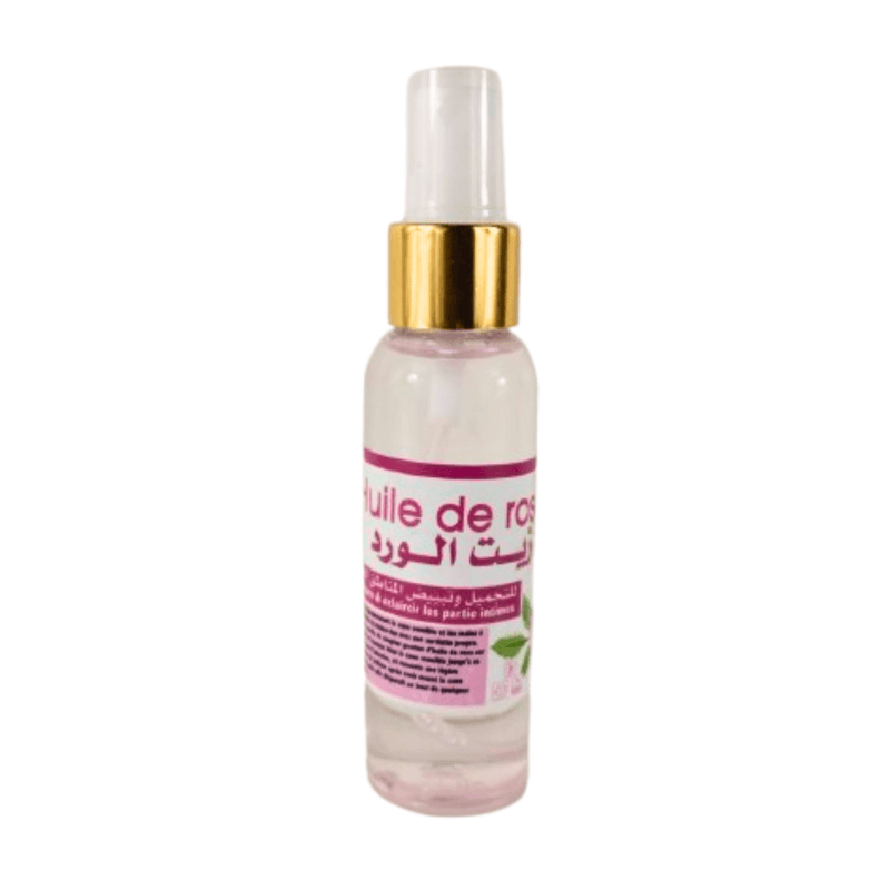 Huile de Rose 100% Pure 60ml - Régénération et Hydratation - nilabeautys.com