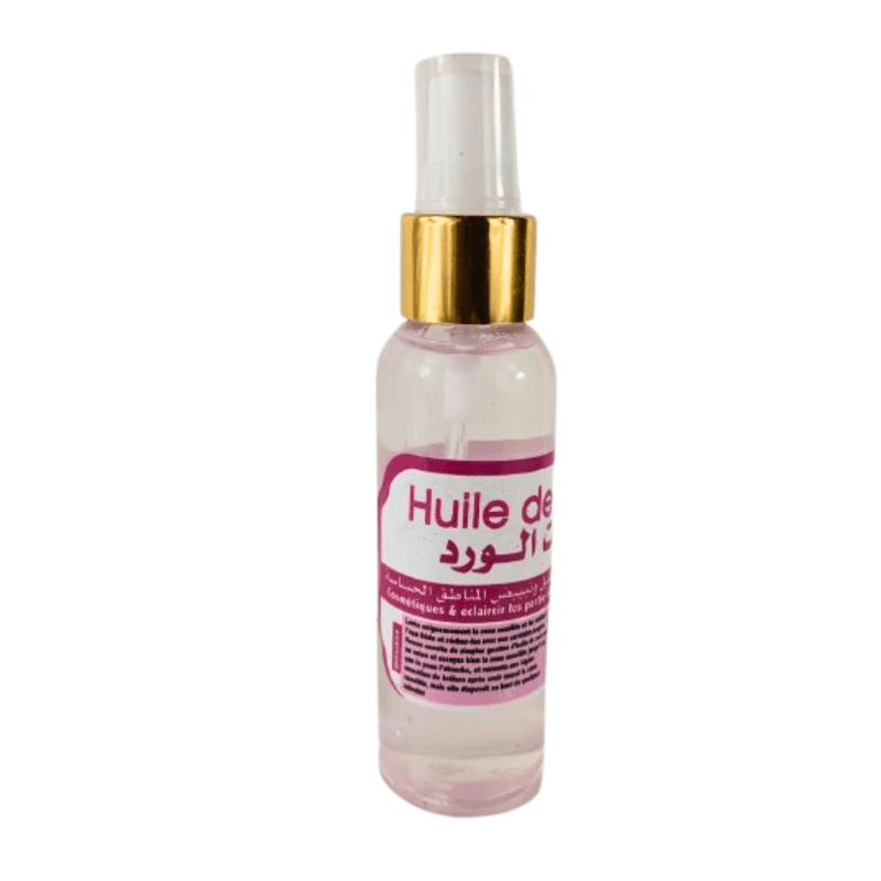 Huile de Rose 100% Pure 60ml - Régénération et Hydratation - nilabeautys.com