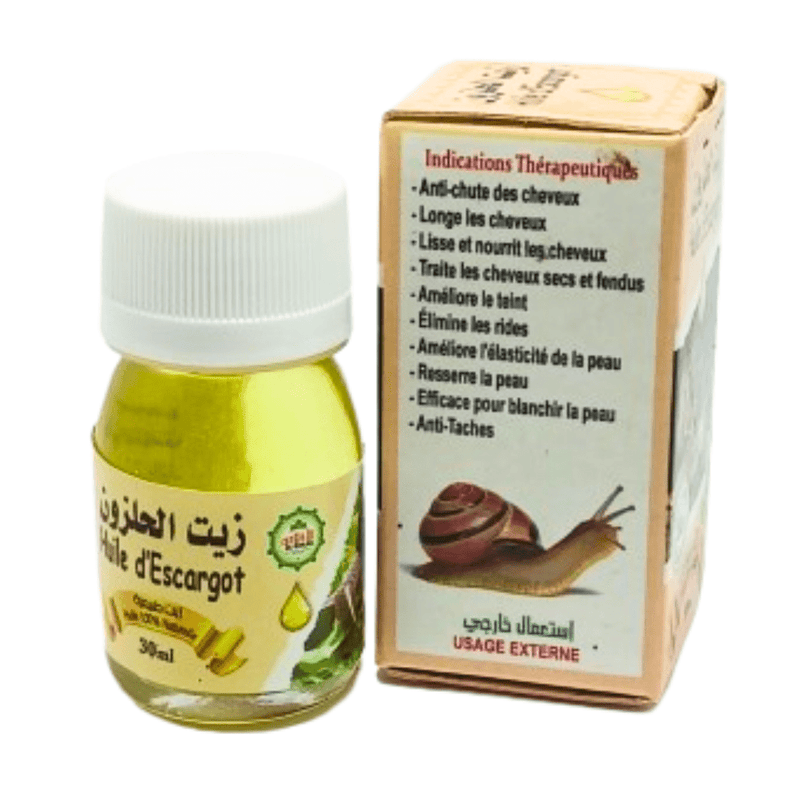 Huile d'Escargot 30ml – Réparation et Anti - Âge Naturelle - nilabeautys.com