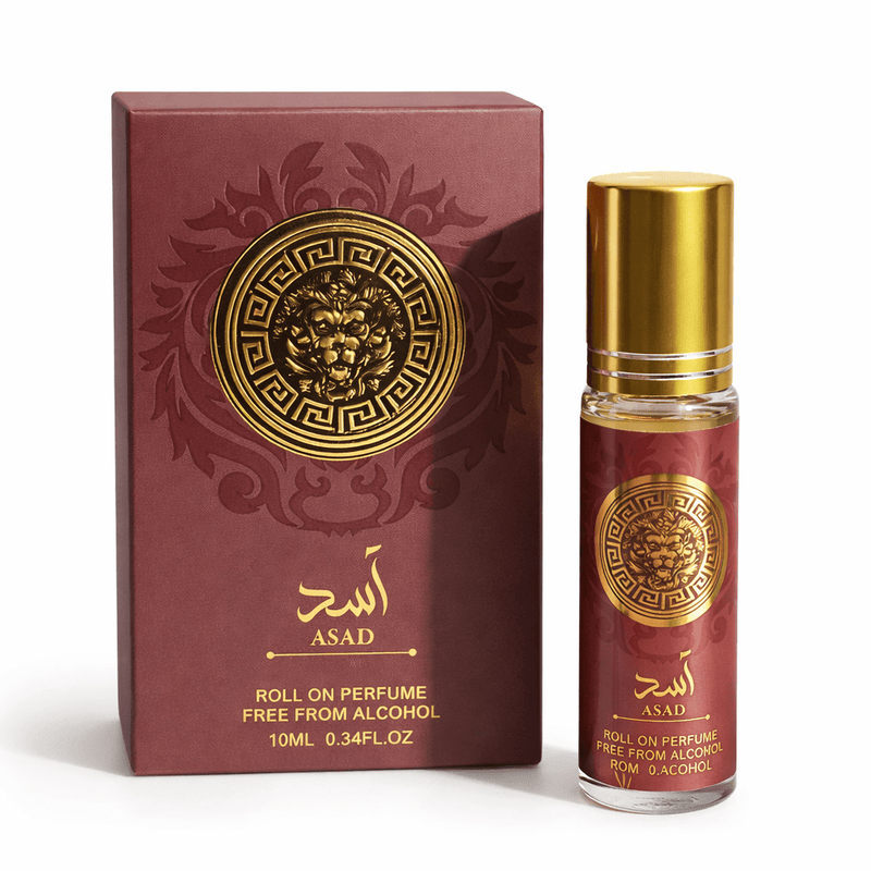 Huile Parfumée Asad Luxury 10ml – Parfum Oriental Sans Alcool - nilabeautys.com