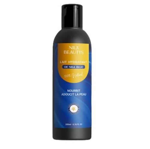 Feuchtigkeitsspendende Körpermilch mit Blue Nila 120 ml | Anti-Flecken | Zusätzliche Aufhellung | Nila Sahraouiya