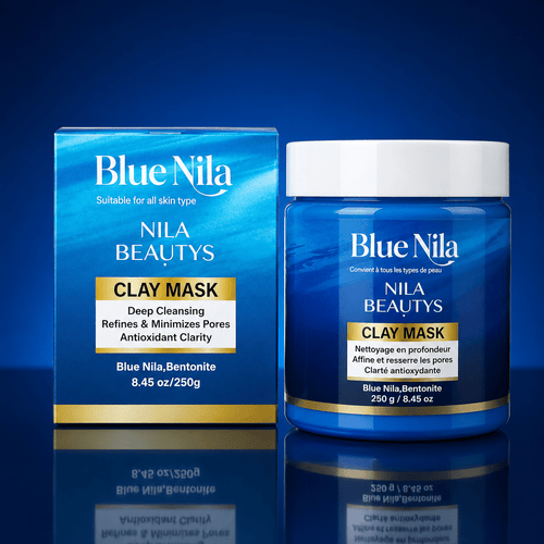 Masque Visage au Nila Bleu 250g | Éclat & Douceur