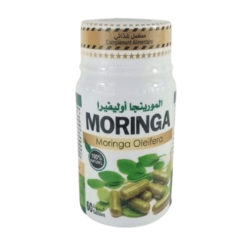 Moringa Gélules Naturelles – 60 Gélules - nilabeautys.com