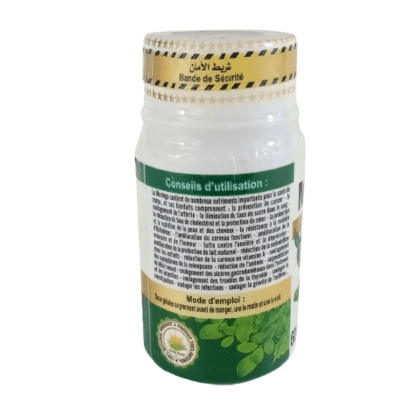Moringa Gélules Naturelles – 60 Gélules - nilabeautys.com