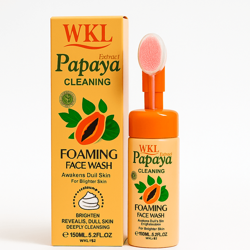 Mousse Papaye WKL – Nettoyant éclat visage - nilabeautys.com