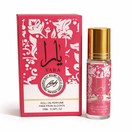 Musc Tahara Yara Candy Roll - On 10ml – Sans Alcool, Sucré & Féminin - nilabeautys.com