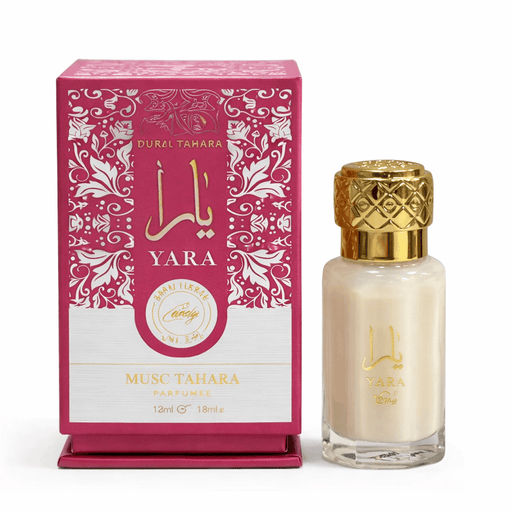 Musc Yara Candy 12ml – Parfumée Gourmande Sans Alcool - nilabeautys.com