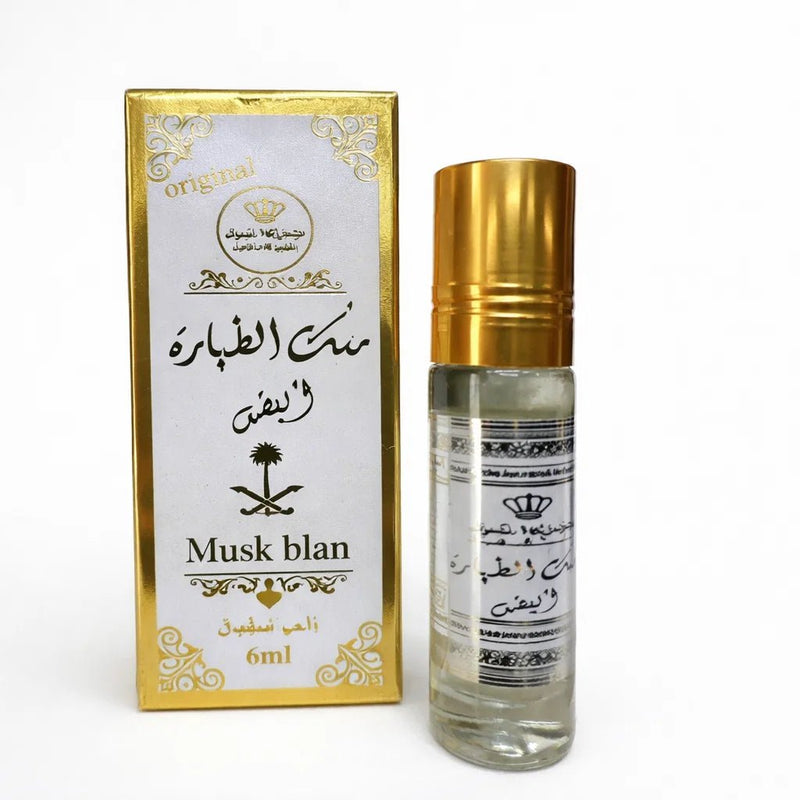 Musk Al Tahara 6ml – Huile de Parfum Arabe Sans Alcool | Musc Blanc مسك الطهارة - nilabeautys.com