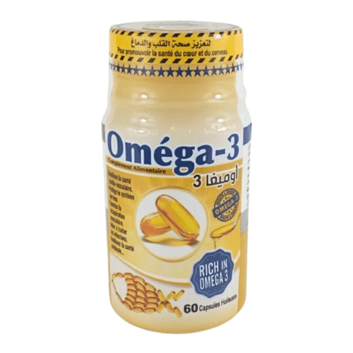 Oméga 3 – 60 Gélules 500 mg