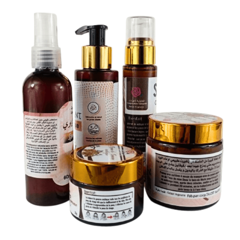 Pack Gomme Arabique Andragante El.Ktira 5 Produits Soin Complet - nilabeautys.com