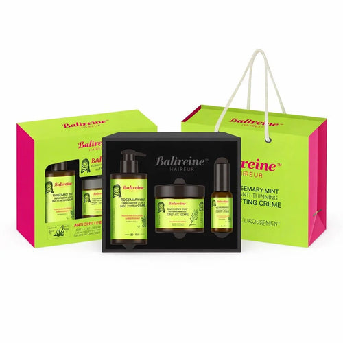 Pack Mielle Romarin Menthe Shampooing, Masque & Huile Fortifiante - nilabeautys.com