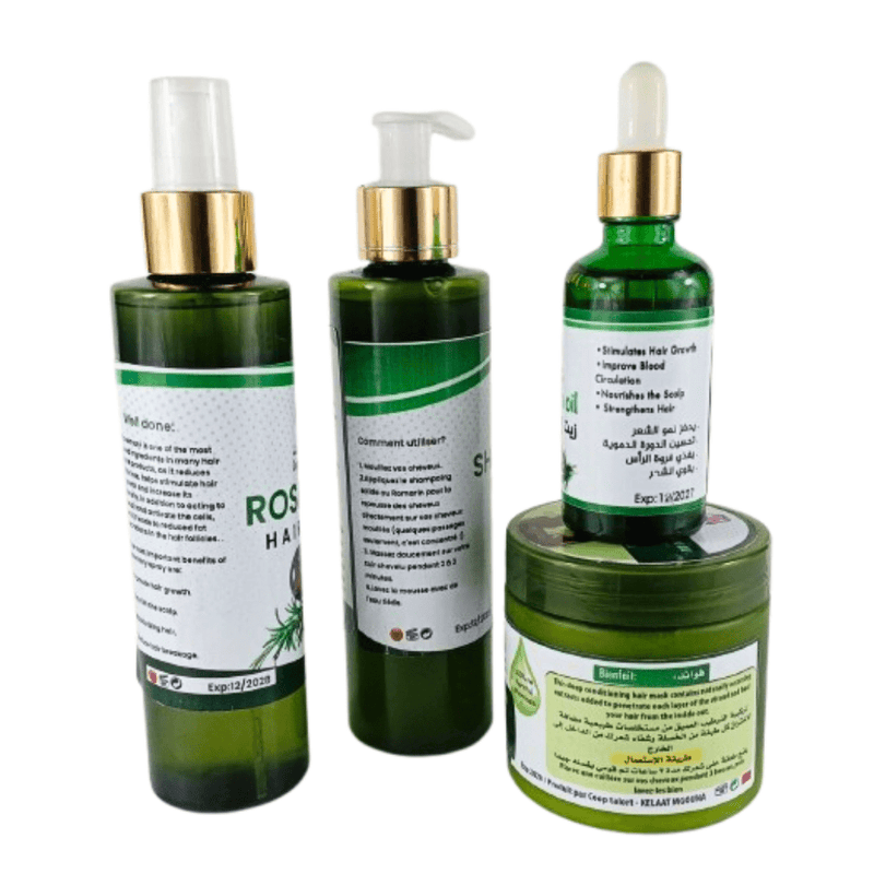 Pack Romarin Capillaire 4 Produits – Croissance et Santé - nilabeautys.com