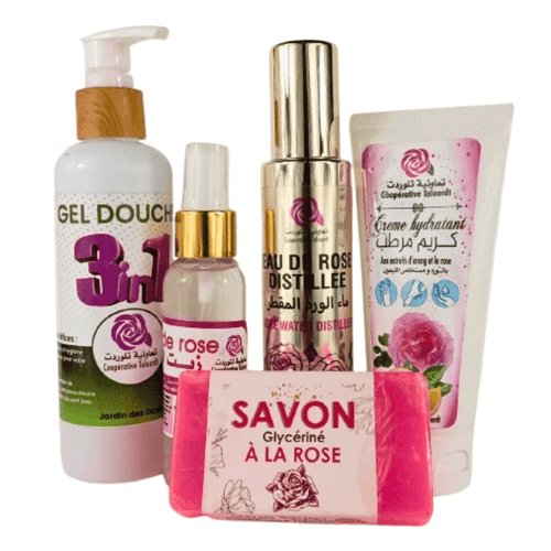 Pack au Rose du Maroc - 5 Produits Naturels