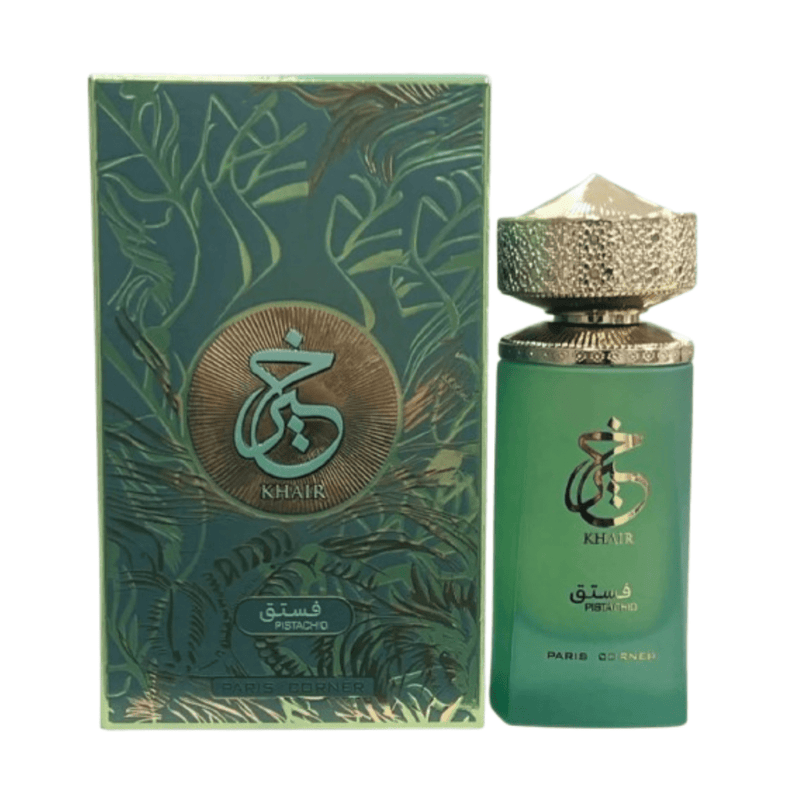 Parfum Khair Pistachio 100ml – Paris Corner Oriental Collection - nilabeautys.com