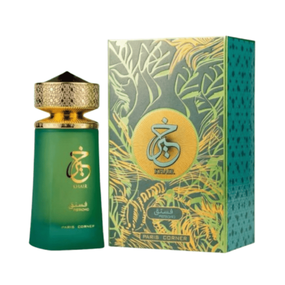 Parfum Khair Pistachio 100ml – Paris Corner Oriental Collection - nilabeautys.com