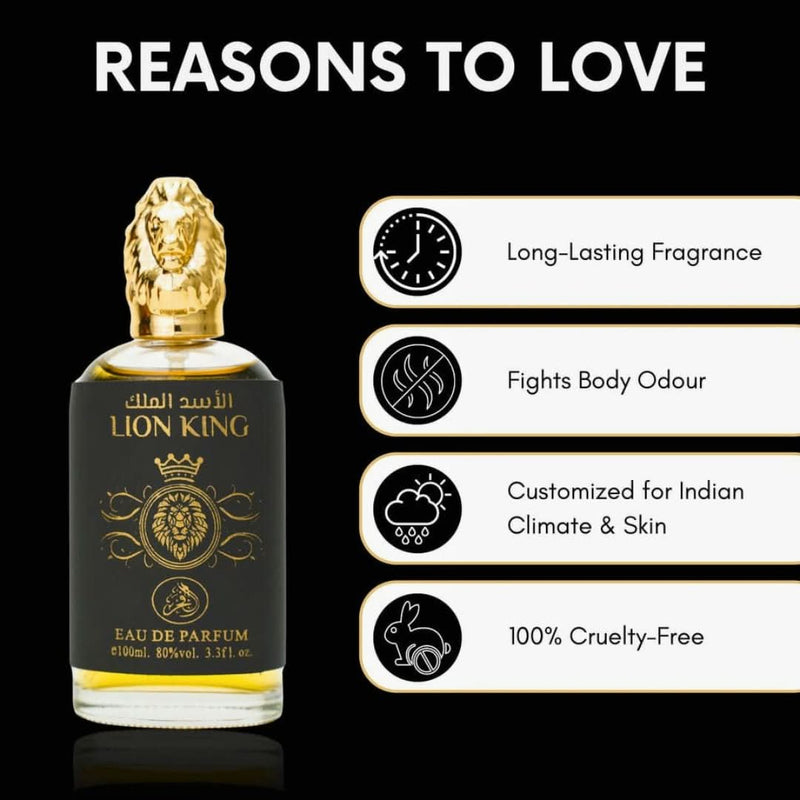 ROYAL LION King Extrait de Parfum Homme