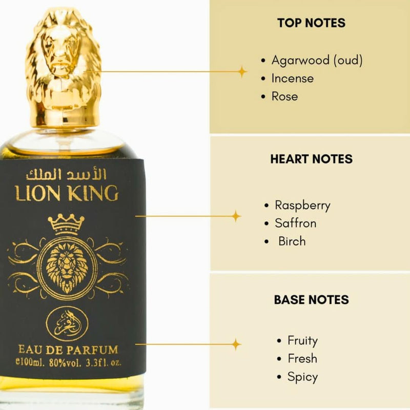 ROYAL LION King Extrait de Parfum Homme