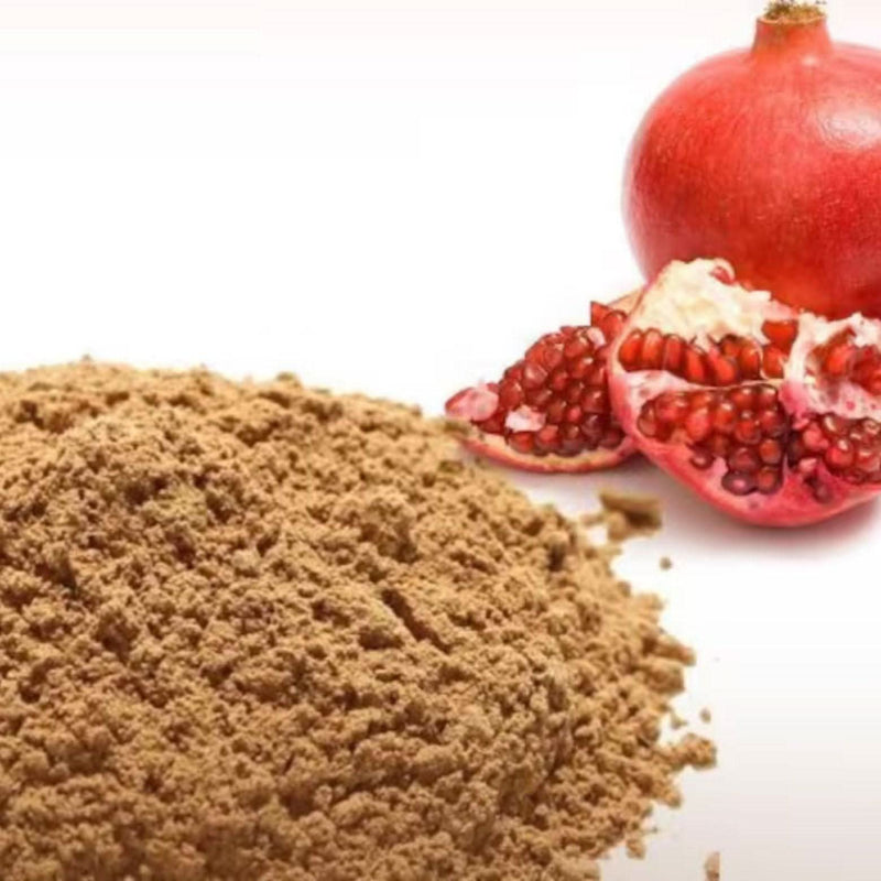 Peau de grenade moulue, poudre de Grenade, poudre d’anardana - nilabeautys.com