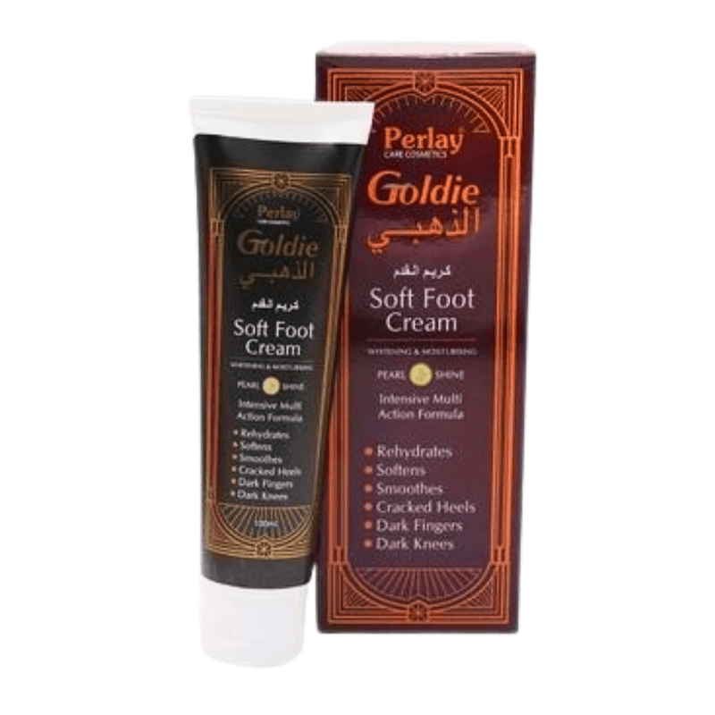 Perlay Goldie Foot Cream 100ml | Pieds Doux et Éclatants - nilabeautys.com