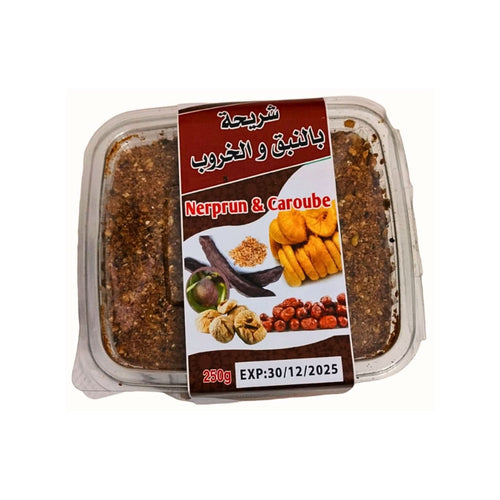 Poudre de Chriha Marocaine en Caroube et Zizipus 250g شريحة مغربية