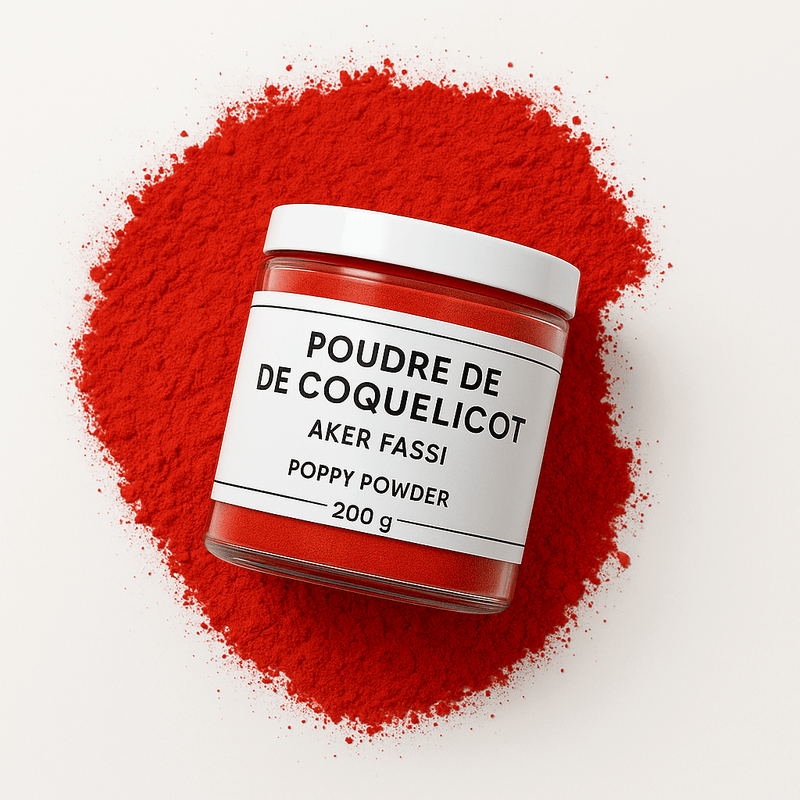 Poudre de Coquelicot Aker Fassi 200g - nilabeautys.com