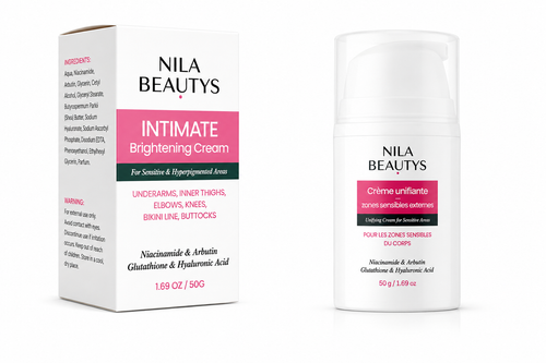 Crème Éclaircissante Zones Intimes NILA BEAUTYS