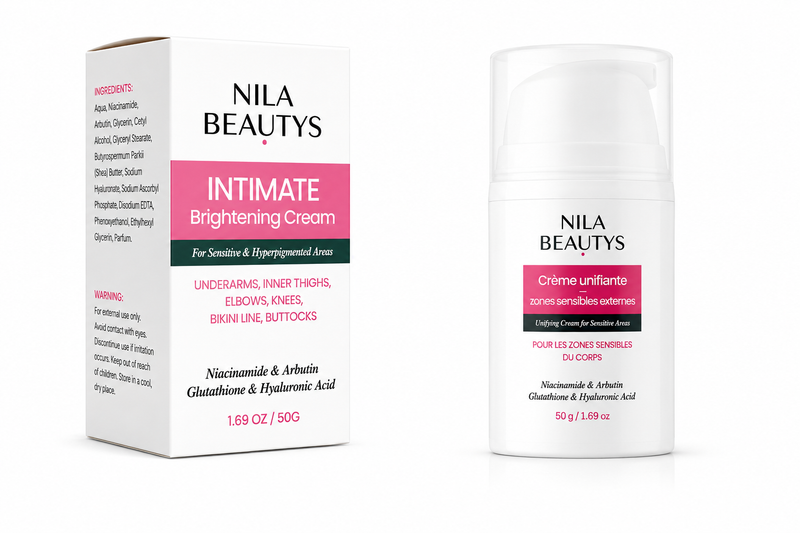 Crème Éclaircissante Zones Intimes NILA BEAUTYS
