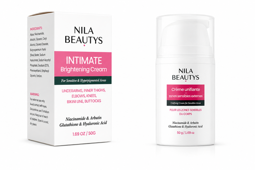 Crème Éclaircissante Zones Intimes NILA BEAUTYS