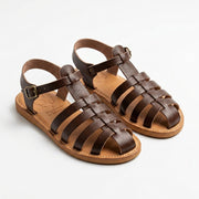 Sandale Bleu Chic Moderne Cuir Sportif - YaMiriam