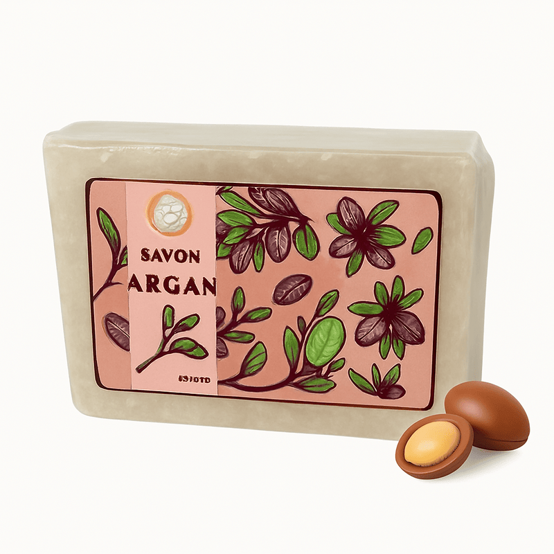 Savon Argan 100g - Douceur et Nutrition - nilabeautys.com