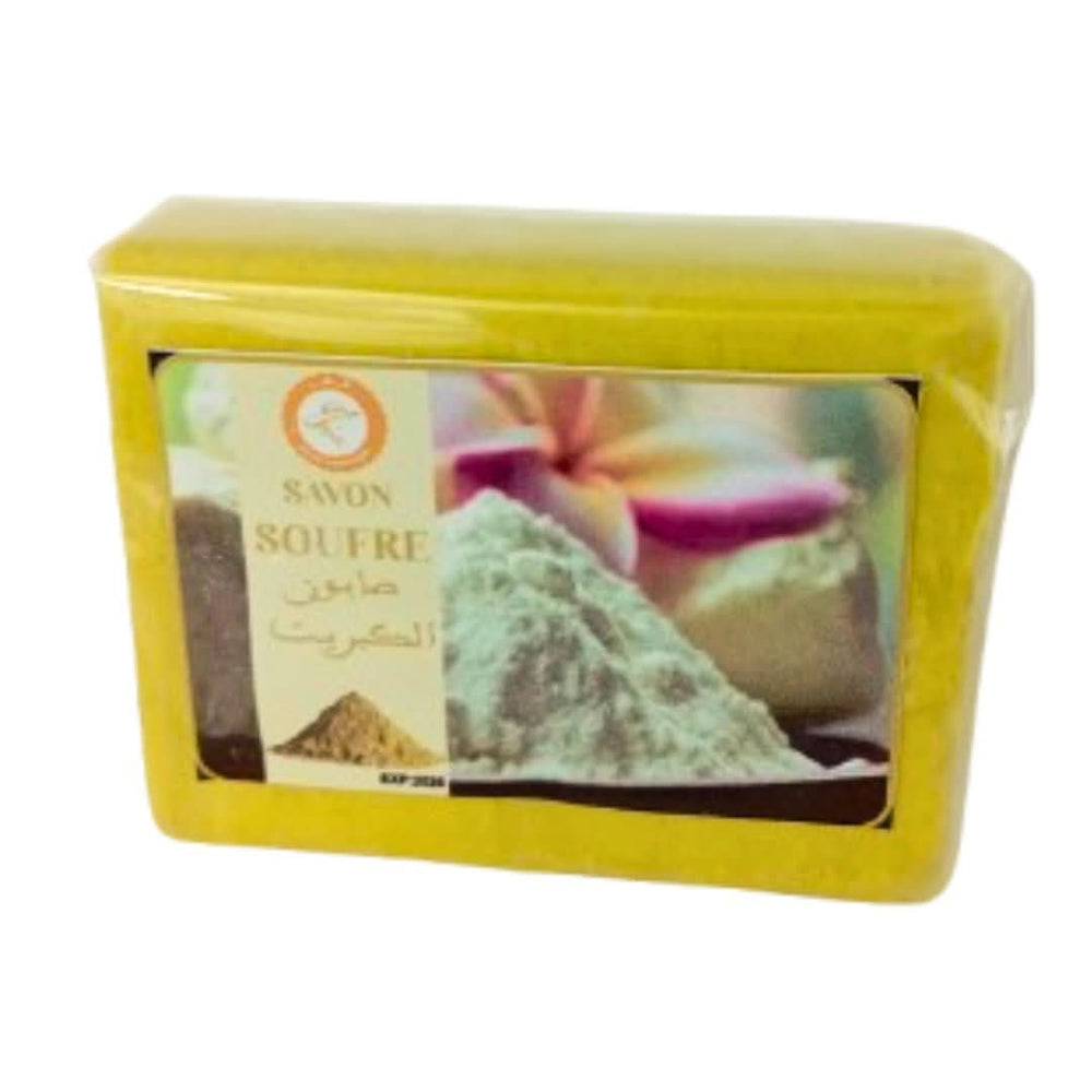 Savon au Soufre Anti - Acné 100g - Purifiant et Sébo - Régulateur - nilabeautys.com