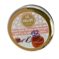 Savon Beldi Noir au Cauris et Escargot - Exfoliant et Hydratant - nilabeautys.com