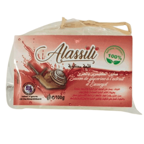Savon Glycériné à l'Extrait de Bave d'Escargot – 100g