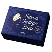 Savon Indigo Bleu 100g - nilabeautys.com