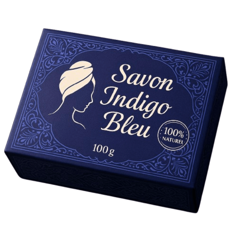 Savon Indigo Bleu 100g - nilabeautys.com