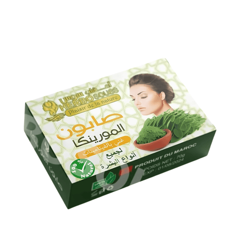 Savon Moringa 70g – Soin Éclat, Purifiant & Hydratant - nilabeautys.com