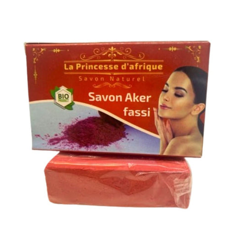 Savon Naturel Coquelicot Aker Fassi Bio 100g