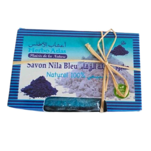 Savon Nila Bleu Naturel Herbo Atlas 90g