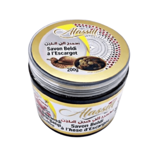 Savon noir Beldi Escargot 200g