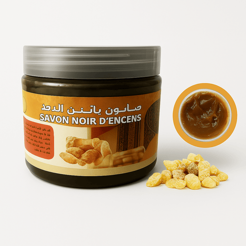 Savon Noir Beldi Oliban 200g - nilabeautys.com