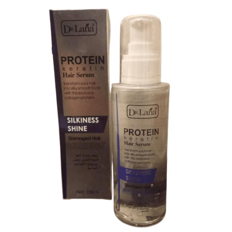 Sérum Capillaire à la Kératine – Réparation Cheveux Abîmés - nilabeautys.com